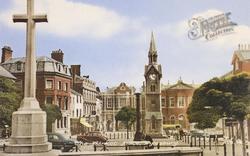 Market Place c.1955, Aylesbury