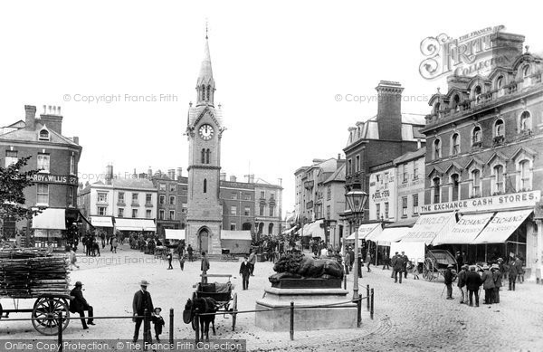 Photo of Aylesbury, Market Square 1901