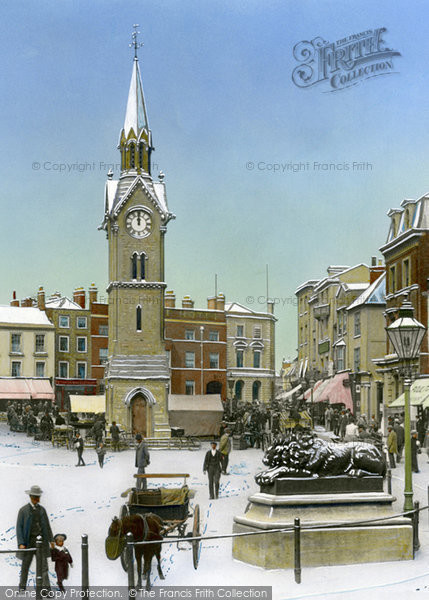 Photo of Aylesbury, Market Square 1901
