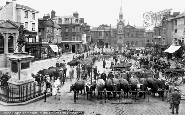 Aylesbury, Market Square 1921