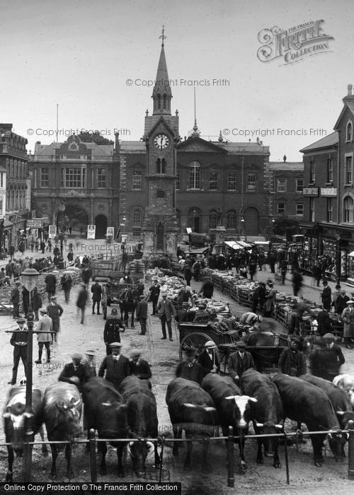 Photo of Aylesbury, Market Square 1921