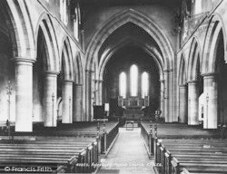 Parish Church Interior 1898, Aylesbury