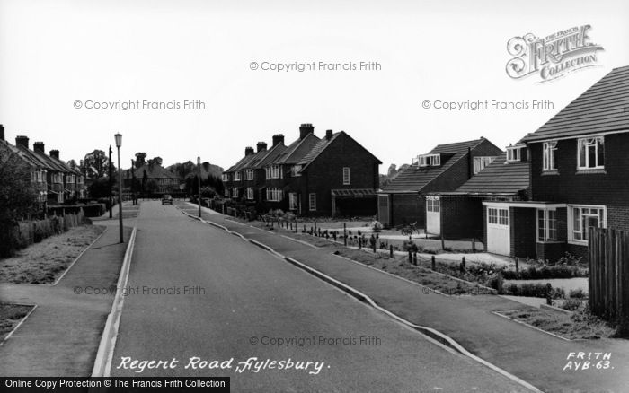 Photo of Aylesbury, Regent Road c.1965