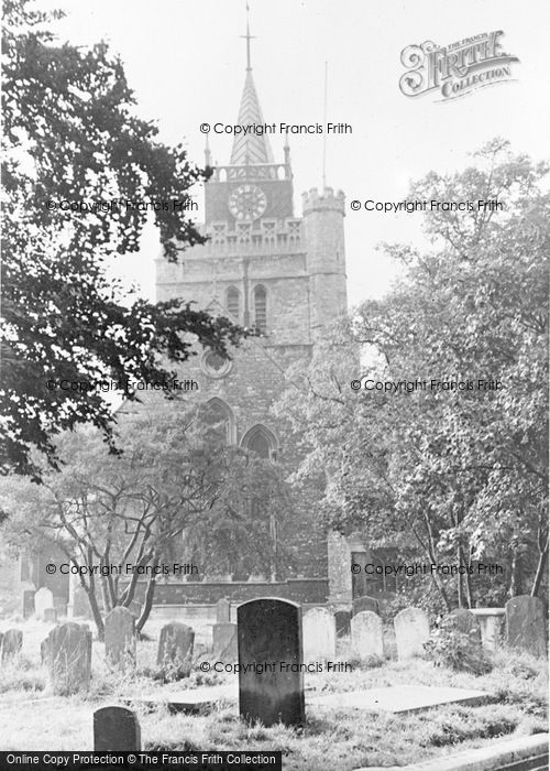 Photo of Aylesbury, St Mary's Church c.1955