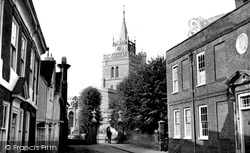 St Mary's Church c.1955, Aylesbury