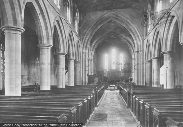 Photo of Aylesbury, St Mary's Parish Church Nave East 1897