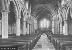St Mary's Parish Church Nave East 1897, Aylesbury