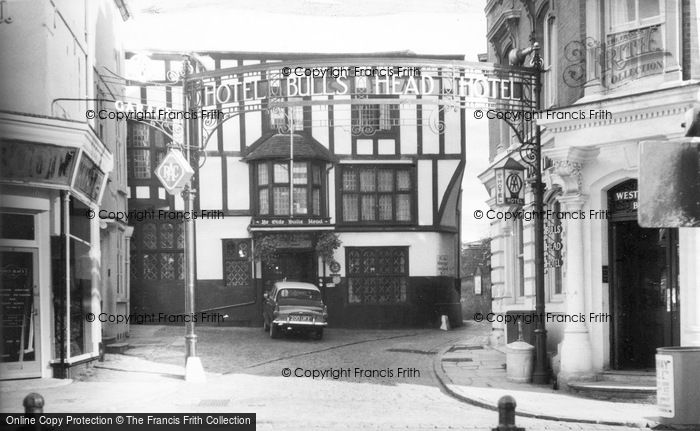 Photo of Aylesbury, The Bull's Head Hotel c.1965