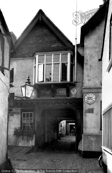 Photo of Aylesbury, Ye Olde King's Head Hotel c.1955