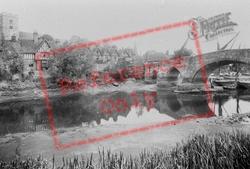 Bridge And Church From South West 1898, Aylesford