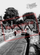 Crossing The Bridge c.1960, Aylesford