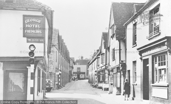 Photo of Aylesford, High Street c.1960