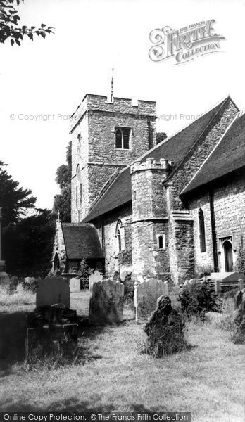Photo of Aylesford, St Peter And St Paul's Church c.1960