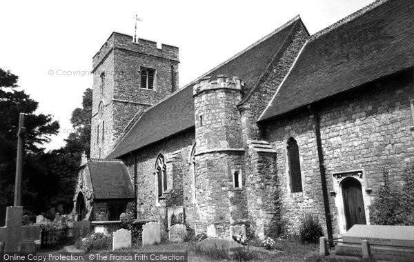 Photo of Aylesford, The Church c.1960