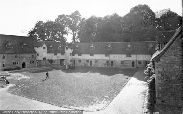 Photo of Aylesford, The Friars, The Courtyard c.1960