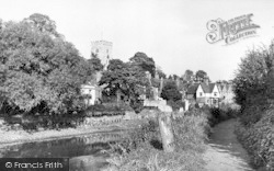 The River Medway c.1955, Aylesford