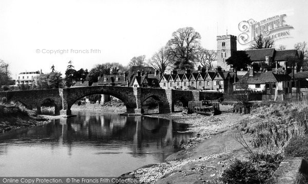 Photo of Aylesford, Village And Bridge c.1960