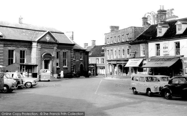 Photo of Aylsham, Market Place c.1960