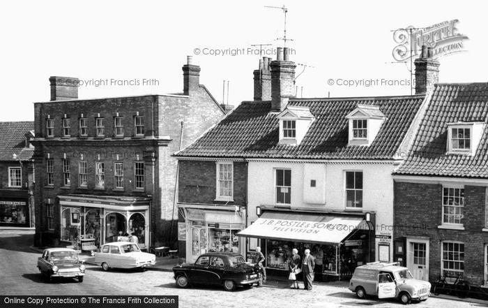 Photo of Aylsham, Market Place c.1965