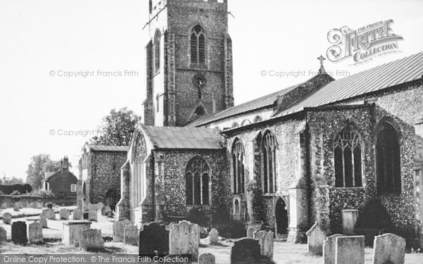 Photo of Aylsham, St Michael's Church c.1960