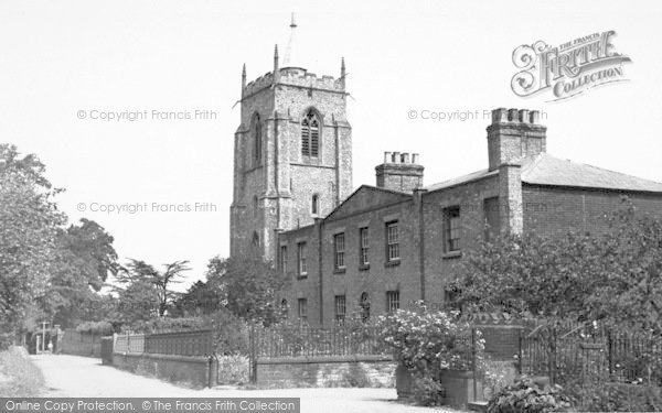 Photo of Aylsham, St Michael's School And St Michael's Church c.1950