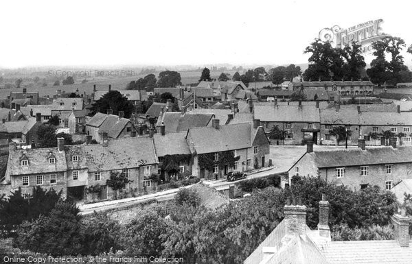 Photo of Aynho, View From The Church Tower c.1955