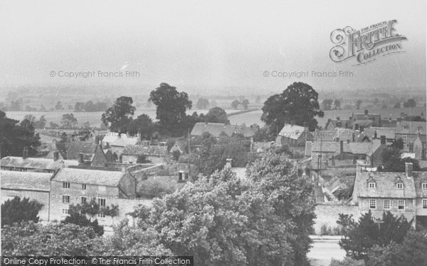 Photo of Aynho, View From The Church Tower c.1955