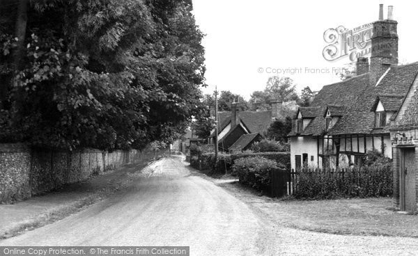 Photo of Ayot St Lawrence, the Village c1955