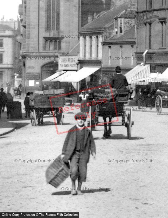 Photo of Ayr, A Young Delivery Boy 1900