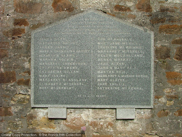 Photo of Ayr, Cemetery Monument To Those Killed In The 1876 Fire 2005