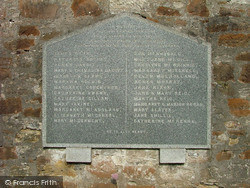 Cemetery Monument To Those Killed In The 1876 Fire 2005, Ayr