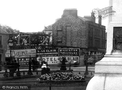 Hoardings At Alloway Street And Dalblair Road Junction 1897, Ayr