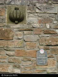 Mill Street Plaque, Showing The Site Of The Dominican Monastery 2005, Ayr
