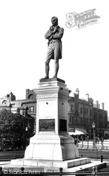 Image showing Statue Of Robert Burns in 1900