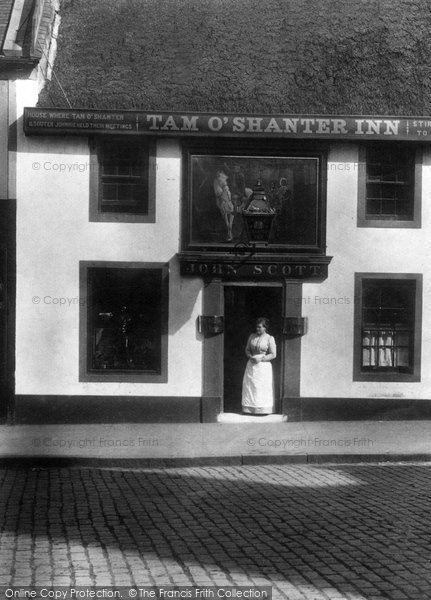 Photo of Ayr, The Tam O' Shanter Inn 1900