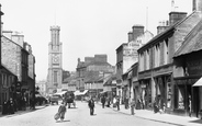 Wallace Tower And High Street 1900, Ayr