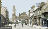 Ayr, Wallace Tower and High Street 1900