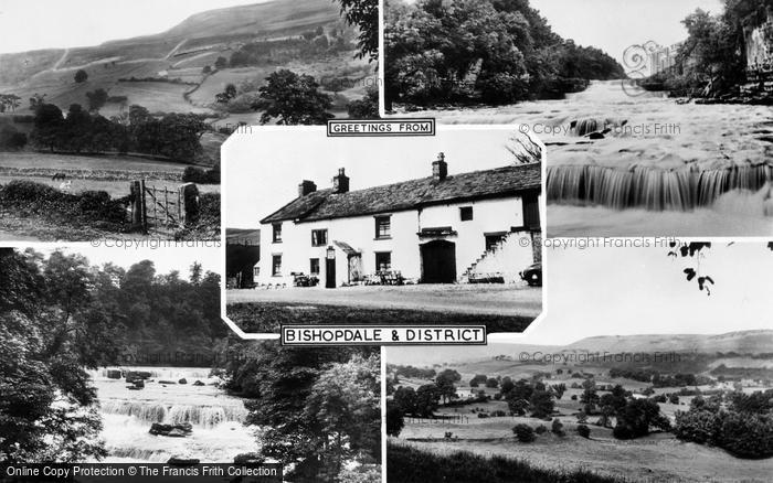 Photo of Aysgarth, Bishopdale And District Composite c.1955