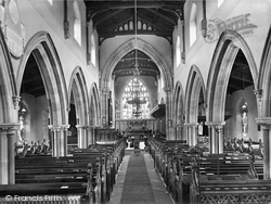 Church Interior 1925, Aysgarth