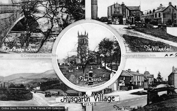 Photo of Aysgarth, Composite c.1935