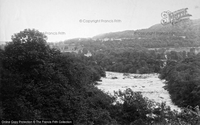 Photo of Aysgarth, River Ure 1887