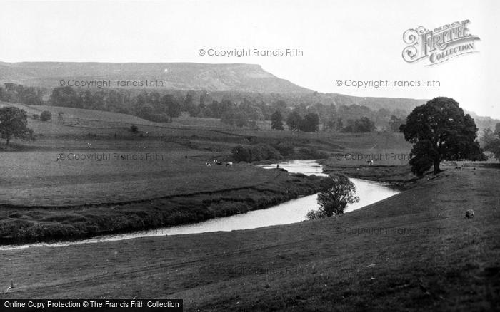 Photo of Aysgarth, River Ure c.1955