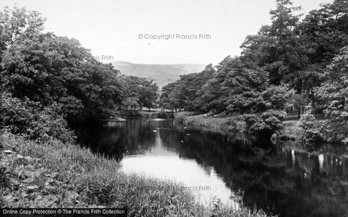 Photo of Aysgarth, River Ure c.1955