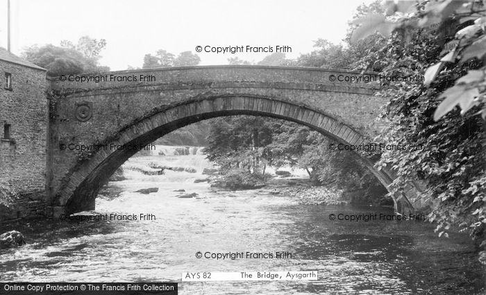 Photo of Aysgarth, The Bridge c.1955