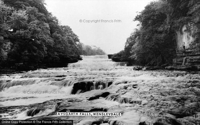 Photo of Aysgarth, The Falls c.1960