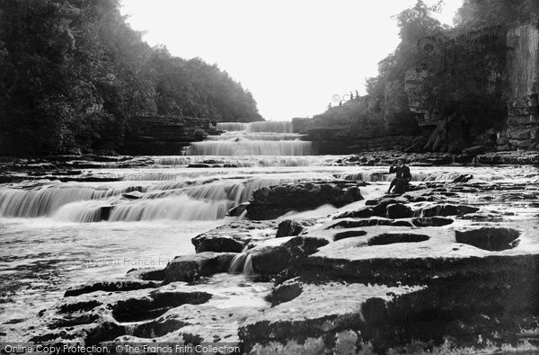 Photo of Aysgarth, The Lower Falls c.1935
