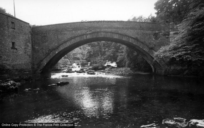 Photo of Aysgarth, Upper Falls c.1960