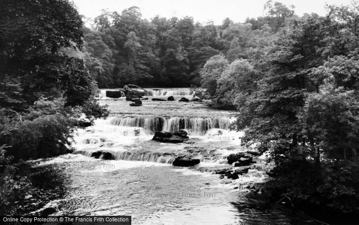 Photo of Aysgarth, Upper Force c.1960