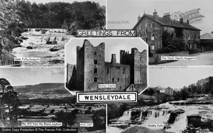 Photo of Aysgarth, Wensleydale Composite c.1955