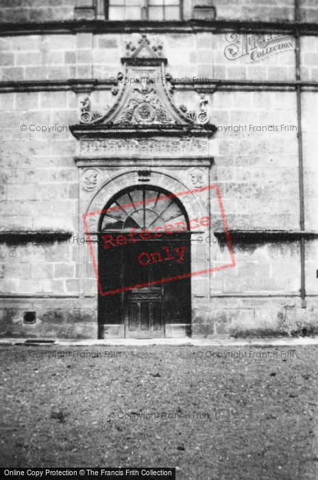 Photo of Azay Le Rideau, Chateau D'Azay Le Rideau, Doorway 1935